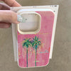 Oil Painting Palm Tree Case Design – Summer Vibes | iPhone 14 Pro Max
