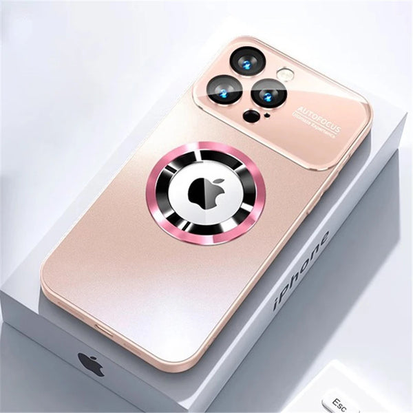 Trendora Titanium Metallic Matte Case for iPhone