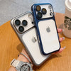 Plating Frosted Translucent Case for iPhone 17 Pro Max