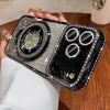Transparent Diamond Glitter MagSafe Case for iPhone