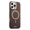 Orange Triangle Pattern MagSafe Case protective iPhone case for iPhone 16 Pro Max to iPhone 16 Pro