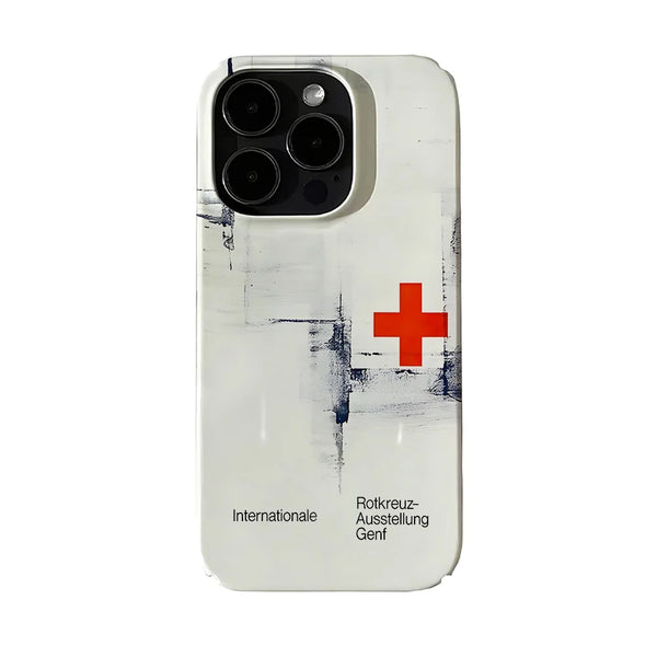 Retro Cross Pattern Phone Case