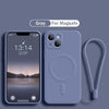 Slim Magnetic Silicone Cover for iPhone
