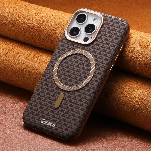 Triangle Pattern MagSafe Case - front view