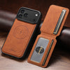 MagSafe Leather Wallet Case iPhone 17 Pro – Daily Carry