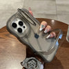 Cloud Wave Clear Case iphone 15 - Glossy Finish