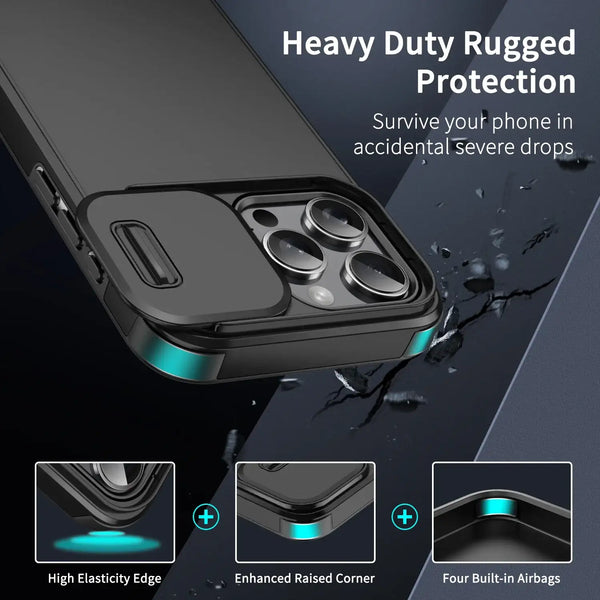 Cover Slide Camera Protective Cases For iPhone
