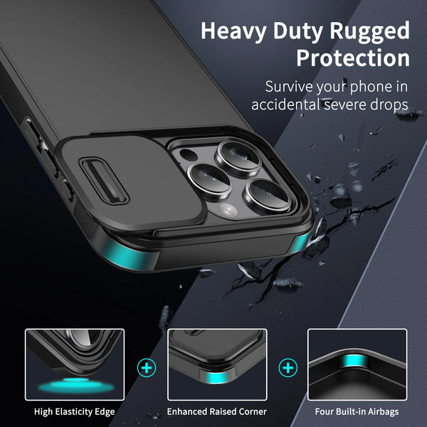Cover Slide Camera Protective Cases For iPhone