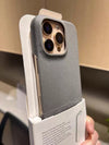 Leather Nylon iPhone Case – Shockproof & Matte