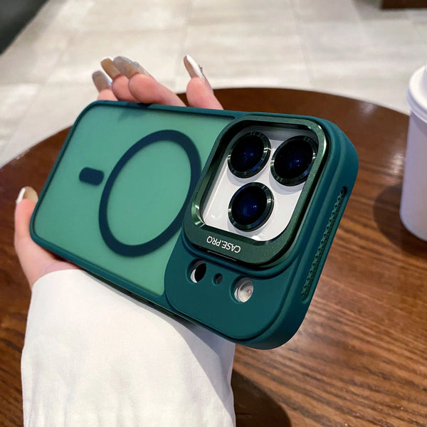 Matte Magnetic Lens Holder Case