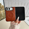 Solid Color Synthetic Leather Case