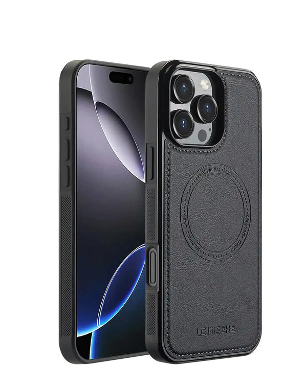 Full Coverage Leather Case iPhone 16 Pro – Executive Edition