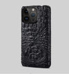 Crocodile Leather iPhone Case – Premium Quality - additional view portrait