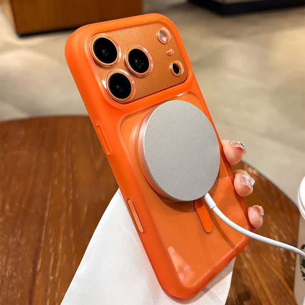 Transparent MagSafe Armor Case for iPhone 17 Pro