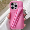 Rhode Case in pink with gloss holder and soft matte finish