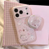 Cute Cartoon Kitty Case For iPhone 17 Pro - Magnetic Stand