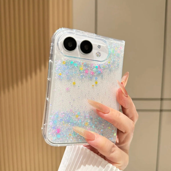 Colorful Glitter Quicksand Case