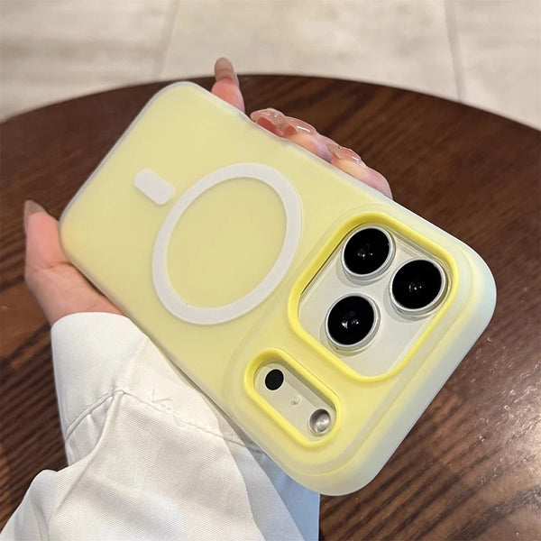 Luxury Candy Color Magnetic MagSafe Case for iPhone 17