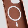 Luxury Business Leather Case for iPhone with Wireless Charging - lifestyle photo