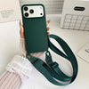 Crossbody Lanyard Silicone Case