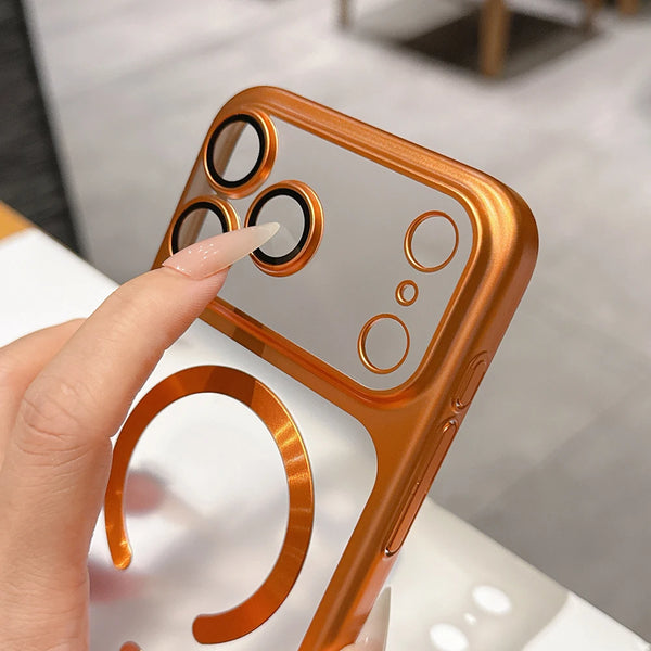 Matte Translucent MagSafe Case for iPhone 17 with Camera Protection