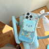 Funny Cute Bear MagSafe Stand Case - alternate angle