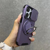 Luxe MagSafe Case iPhone – Ring Holder | Matte Violet