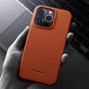 Genuine Leather Case with Luxury Finish | iPhone 16 Pro