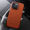 Genuine Leather Case with Luxury Finish | iPhone 16 Pro Max