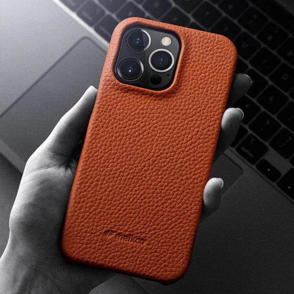 Genuine Leather Case with Luxury Finish | iPhone 16 Pro Max