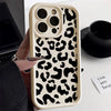 Soft TPU Leopard Painted Phone Case