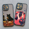 Funny Cat Daily Life Phone Case