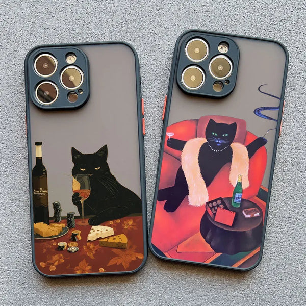 Funny Cat Daily Life Phone Case