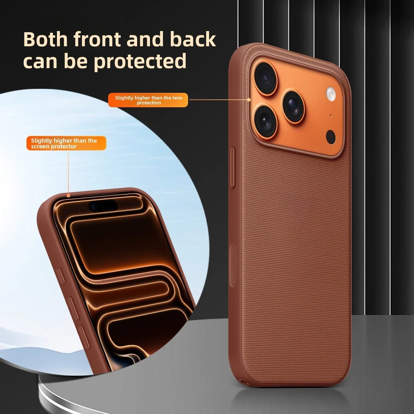 iPhone Woven Case - Fabric Series - front view