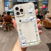 Korean Aesthetic Pink Case – Clear Card Slot – iPhone 13 Series