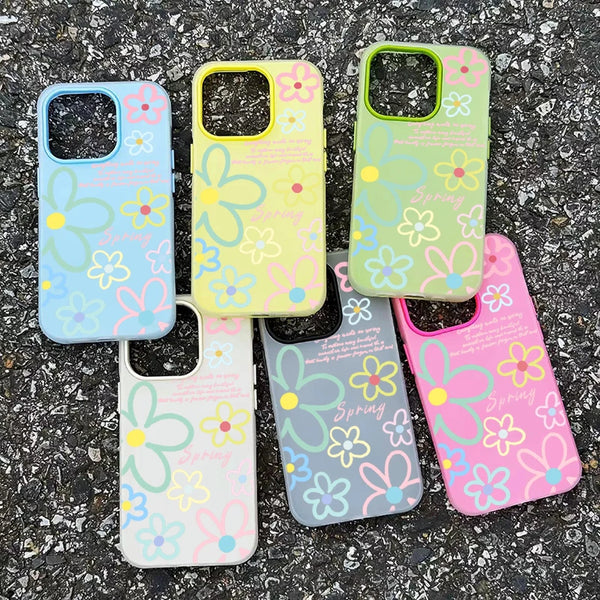Spring Flower Pattern Phone Case