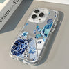 Cute Blue Watercolor Sea Turtle Back Mirror Phone Case