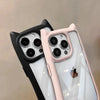 Soft Silicone Cute Cat Ear Phone Case For iPhone