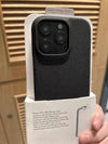 Leather Nylon iPhone Case – Shockproof & Matte