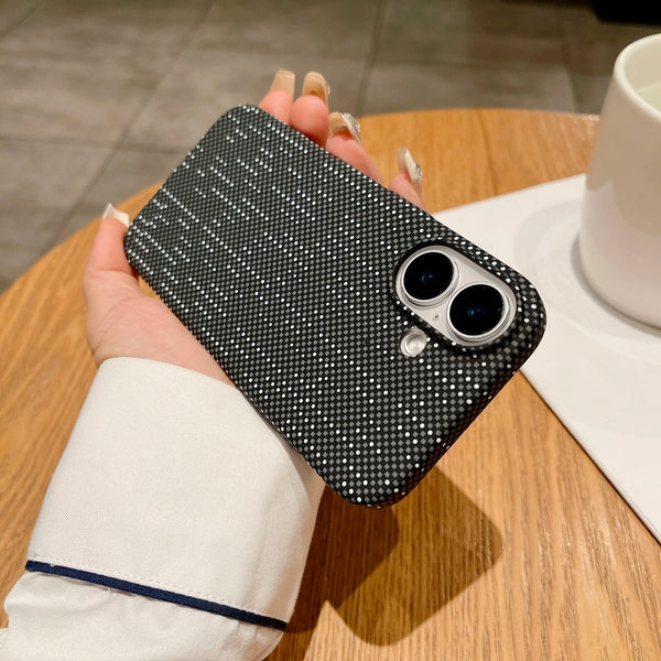 Luxury Carbon Fiber Kevlar Pattern Case