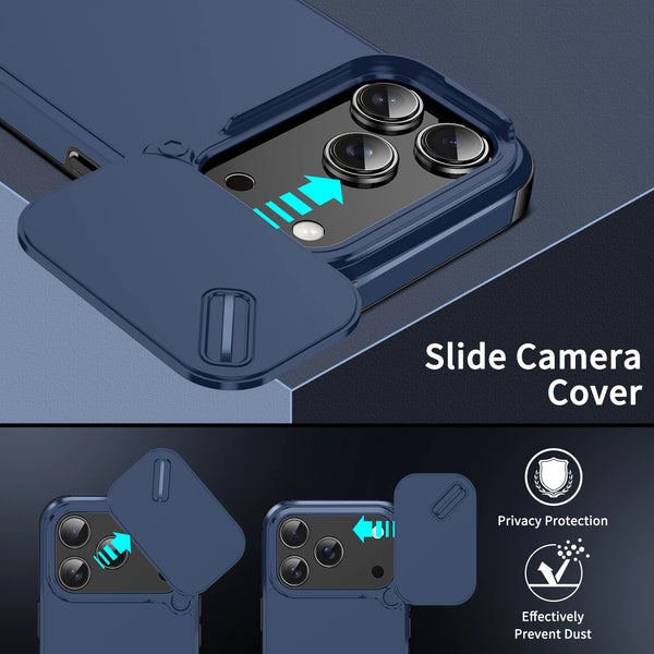Cover Slide Camera Protective Cases For iPhone