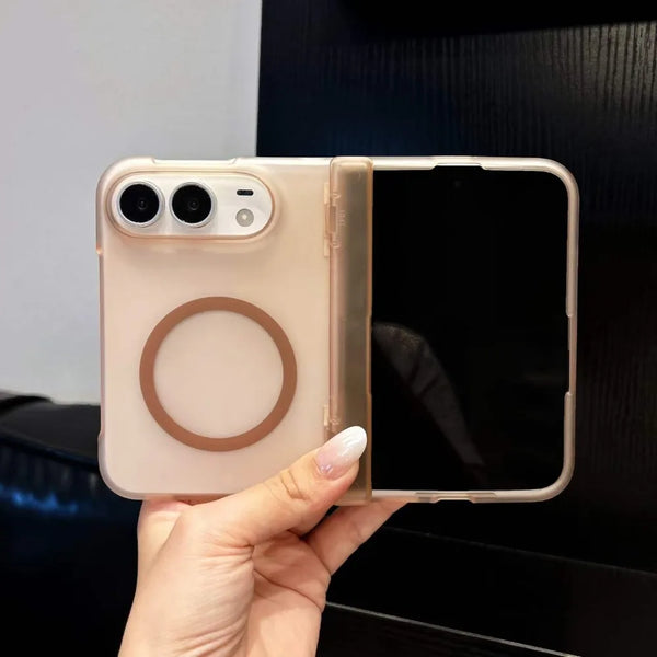 Frosted Magnetic Hinge Case