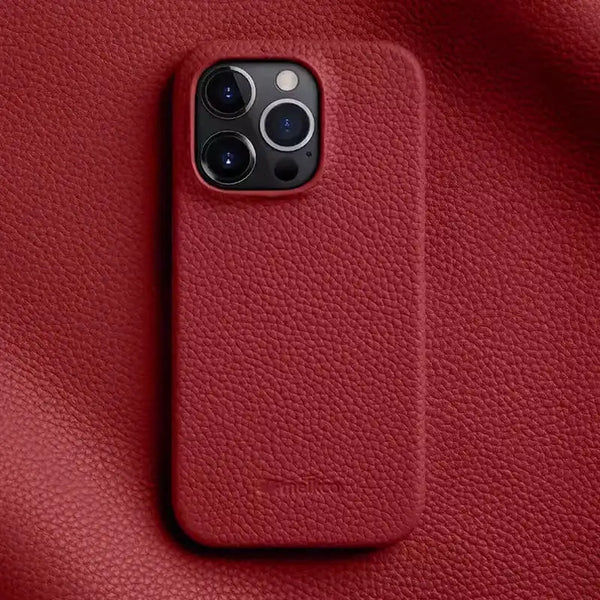 Genuine Leather Case with Luxury Finish | iPhone 16 Pro