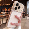 Elegant Litchi Leather Armor iPhone Case