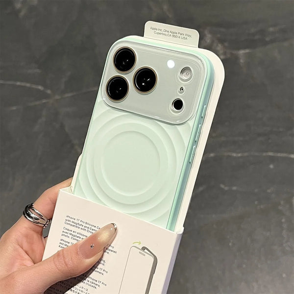 Water Ripple Silicone iPhone Case - Magsafe