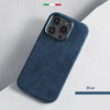 Magnetic Lens iPhone Case – Soft Suede & Shockproof