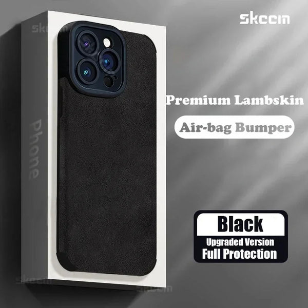 Fur Leather Full Lens Protection Case