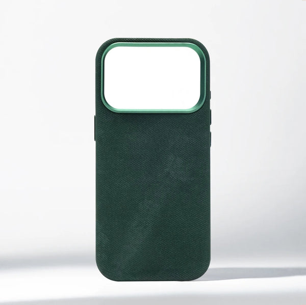 Fiber Leather MagSafe Case with Shockproof Protection | iPhone 17 Pro Max