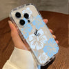 Trendy Floral Clear Case