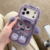 Warm Winter Plush Phone Case | Cute Cartoon Soft Cover